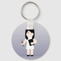 Cute verpleegster 3 Sleutelhanger 2