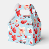 Cute verpleegsters, dokter, Medical, Healthcare Th Bedankdoosjes (Achterkant)