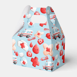 Cute verpleegsters, dokter, Medical, Healthcare Th Bedankdoosjes