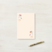 Cute verpleegsters post-it® notes (Op bureau)