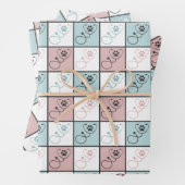 Cute Veterinarian Tech Vet Assistant Inpakpapier Vel (In situ)