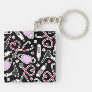 Cute Veterinarian / Veterinary Technicia Love Sleutelhanger