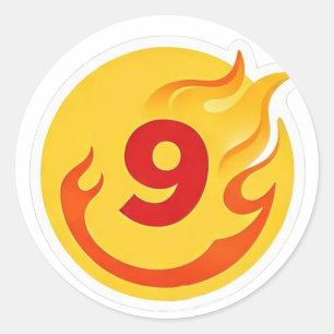 Cute Vibe Shaka Handteken Sticker Vel