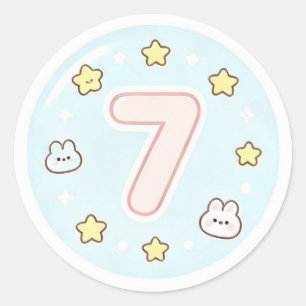 Cute Vibe Shaka Handteken Sticker Vel