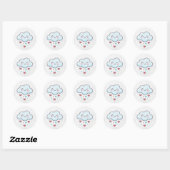 Cute Vibe Shaka Handteken Sticker Vel (Vel)