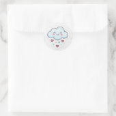 Cute Vibe Shaka Handteken Sticker Vel (Tas)