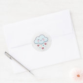 Cute Vibe Shaka Handteken Sticker Vel (Envelop)