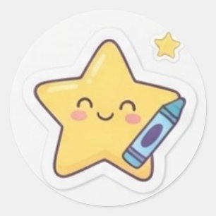 Cute Vibe Shaka Handteken Sticker Vel