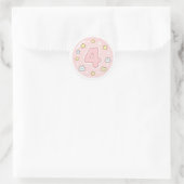 Cute Vibe Shaka Handteken Sticker Vel (Tas)