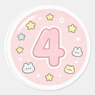 Cute Vibe Shaka Handteken Sticker Vel