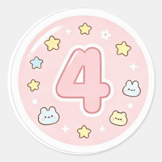 Cute Vibe Shaka Handteken Sticker Vel (Voorkant)