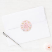 Cute Vibe Shaka Handteken Sticker Vel (Envelop)