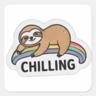 Cute Vibe Shaka Handteken Sticker Vel