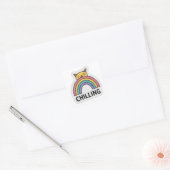 Cute Vibe Shaka Handteken Sticker Vel (Envelop)