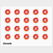 Cute Vibe Shaka Handteken Sticker Vel (Vel)