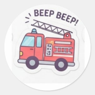 Cute Vibe Shaka Handteken Sticker Vel