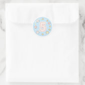 Cute Vibe Shaka Handteken Sticker Vel (Tas)