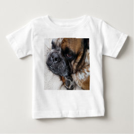 Cute Victoriaans Bulldog Photo Baby Shirt