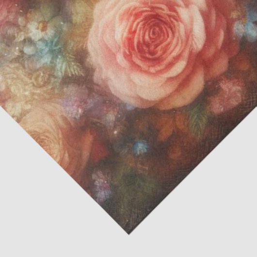 Cute Victorian Cat in Top Hat Decoupage  Tissuepapier (Detail)