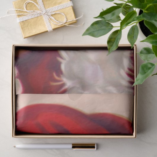 Cute vinage santa claus 2 tissuepapier (Geschenk)