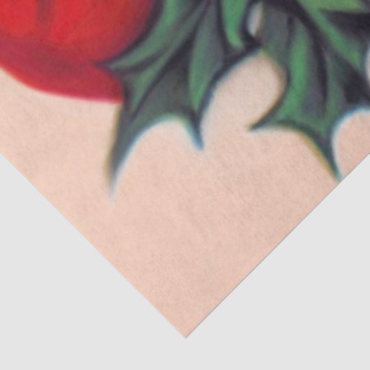 Cute vinage santa claus 2 tissuepapier (Detail)