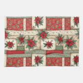 Cute Vintage Inspired Christmas Kitchen Towel Theedoek (Horizontaal)