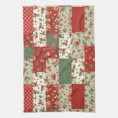 Cute Vintage Inspired Christmas Kitchen Towel Theedoek (Verticaal)