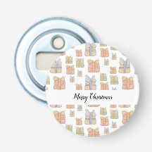 Cute Vintage-kerstcadeautjes met handbeschilderd