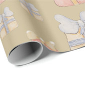 Cute Vintage-kerstcadeautjes met handbeschilderd Cadeaupapier (Rol Hoek)