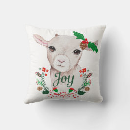 Cute Vintage-kerstgeit - Joy Kussen