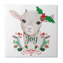 Cute Vintage-kerstgeit - Joy