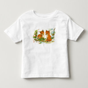 Cute Vintage-kerstmeloenen Kinder Shirts