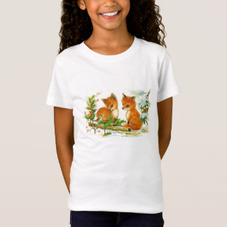 Cute Vintage-kerstmeloenen T-shirt
