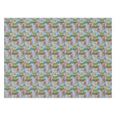 Cute Vintage Kerstquokka Tafelkleed (Voorkant (Horizontaal))