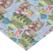 Cute Vintage Kerstquokka Tafelkleed (Gekanteld)