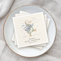 Cute Vintage Verhalenboek Eend Baby Shower