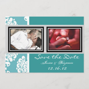 Cute Vintage Wedding Save the Date Cards