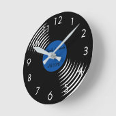 Cute Vinyl Record Welkom Ronde Klok (Hoek)