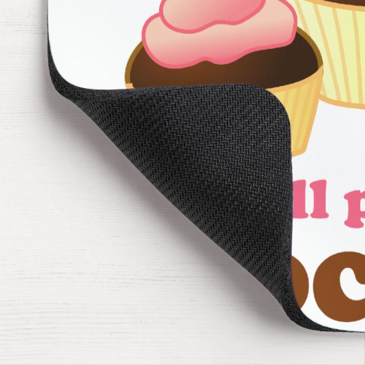 Cute Violinist Mousepad Muismat (Hoek)