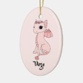 Cute Virgo Dragon design zodiac ornament (Links)