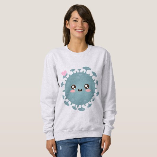 Cute Virus Trui (Voorkant volledig)