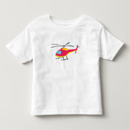 Cute vliegende helikopter peuter t-shirt