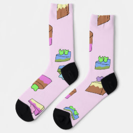 Cute vliegende kikker cakes sokken