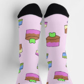 Cute vliegende kikker cakes sokken (Top)