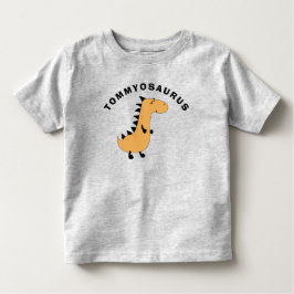 Cute voeg kindnaam toe Dinosaur Geschenk Peuter T- Kinder Shirts