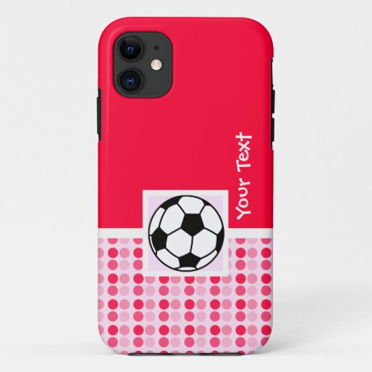 Cute Voetbal Case-Mate iPhone Case (Achterkant)