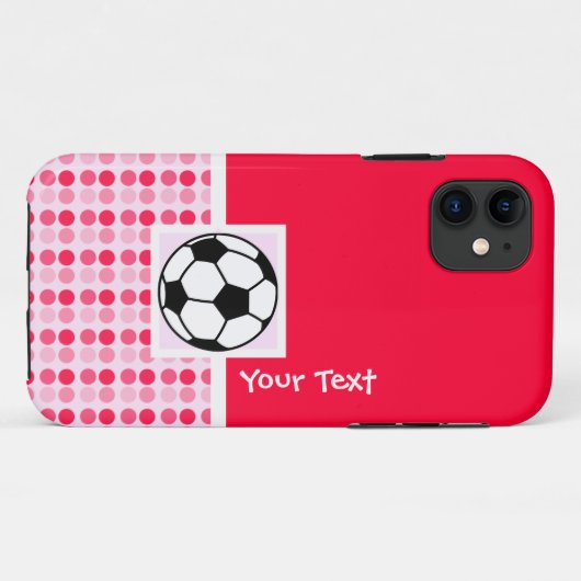 Cute Voetbal Case-Mate iPhone Case (Achterkant (horizontaal))