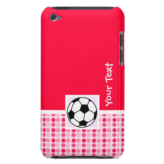 Cute Voetbal iPod Touch Hoesje (Achterkant)