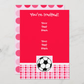 Cute Voetbal Kaart (Voorkant / Achterkant)