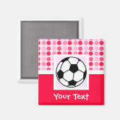 Cute Voetbal Magneet (Voorkant / Achterkant)